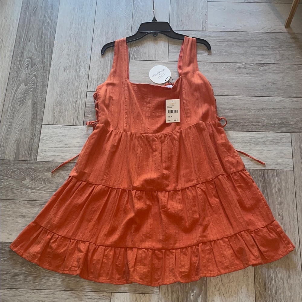 Lost + Wander Sunset Tiered Mini Dress